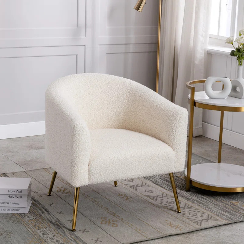 Chynia Upholstered Barrel Chair | Wayfair North America