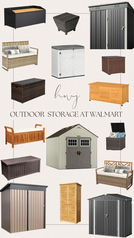 Outdoor Storage at Walmart 
Select Units Up To 80% Off!

#LTKhome #LTKSeasonal #LTKsalealert