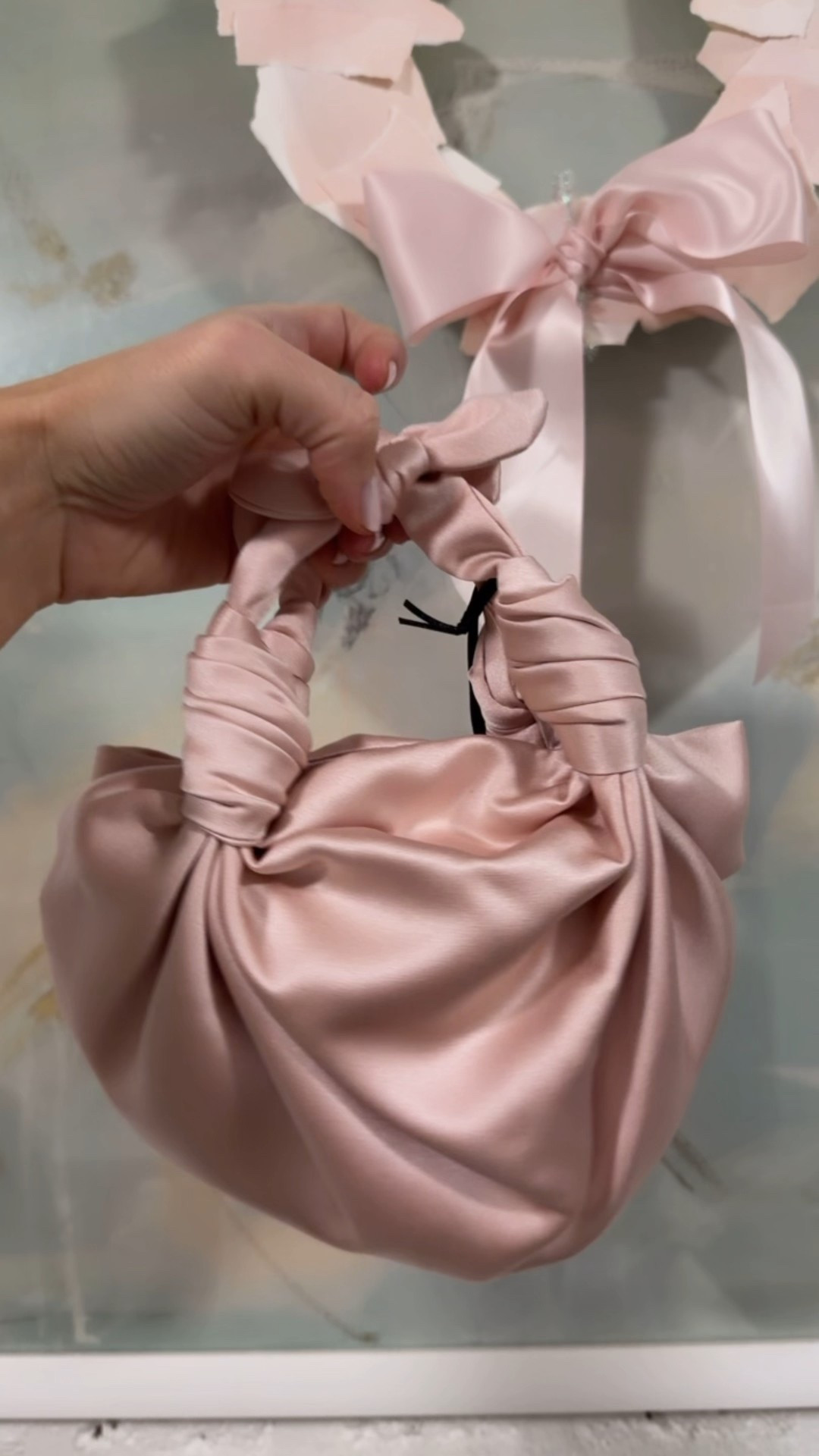 Merry Christmas to me! Have been eyeing for a long while and ordered on big sale! $131 (originally $250!) prettiest blush color! 

Sale shopping, gift for her, evening bag, satin bag, nla, pink bag, Pink purse, Loveshackfancy 

#LTKCyberWeek #LTKSaleAlert #LTKOver40