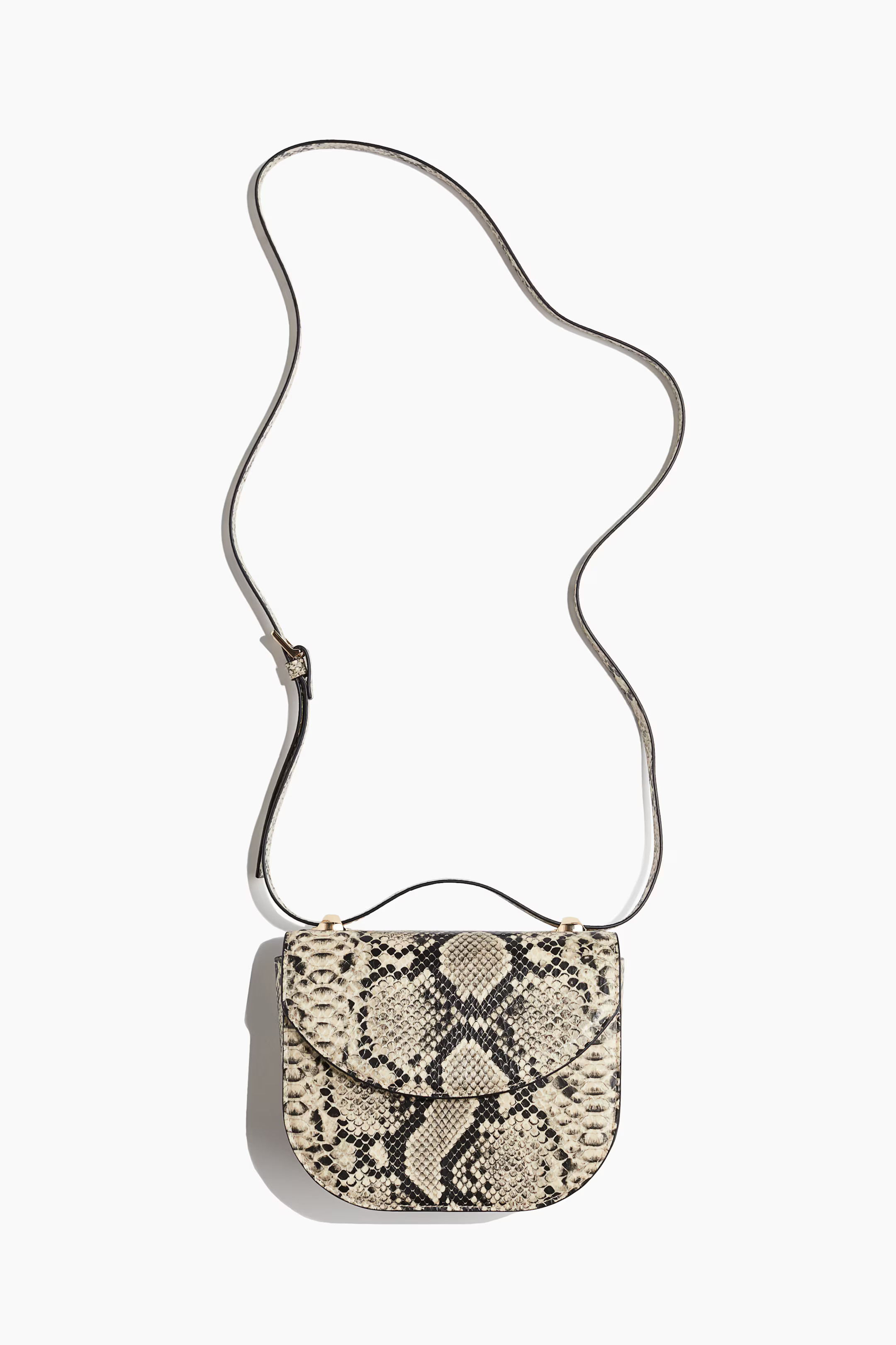 Small crossbody bag - Beige/Snakeskin-patterned - Ladies | H&M GB | H&M (UK, MY, IN, SG, PH, TW, HK)