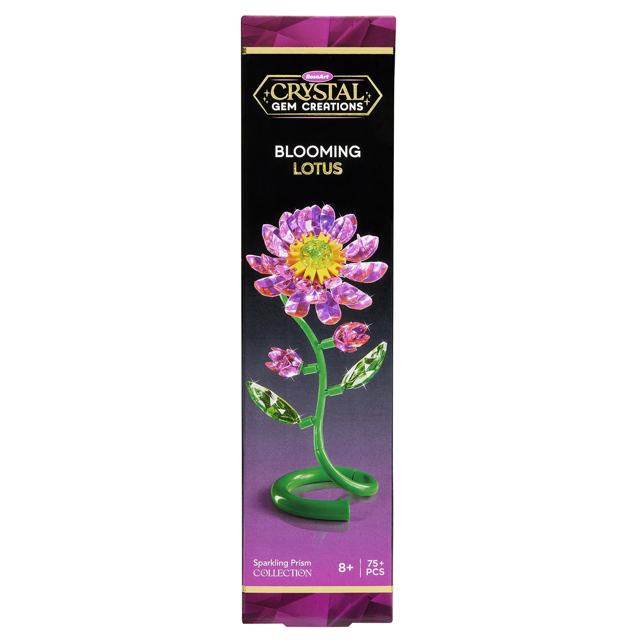 Crystal Gem Creations Blooming Lotus Flower Kit by RoseArt, 75+ Pieces, Great for Adults, Tweens ... | Walmart (US)