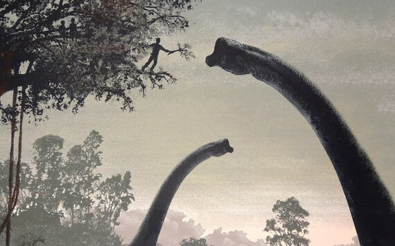 Jurassic Park 1993 Poster Wall Art Print | Etsy | Etsy (US)