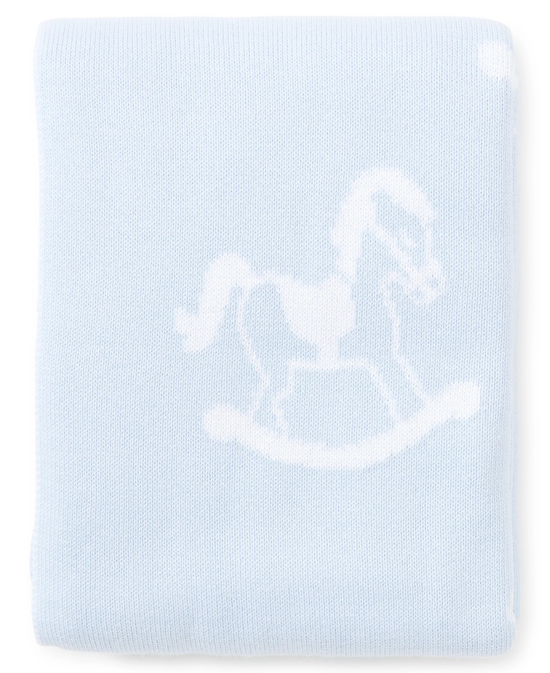 Blue Rocker Knit Novelty Blanket | Kissy Kissy