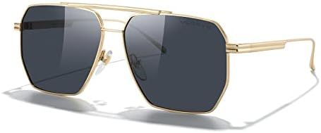 MERRY'S Oversized Polarized Square Sunglasses for Women Men Vintage Retro Shades UV400 Classic La... | Amazon (US)