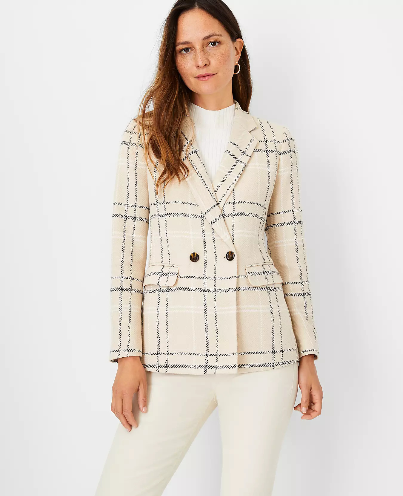 The Plaid Bedford Blazer | Ann Taylor (US)