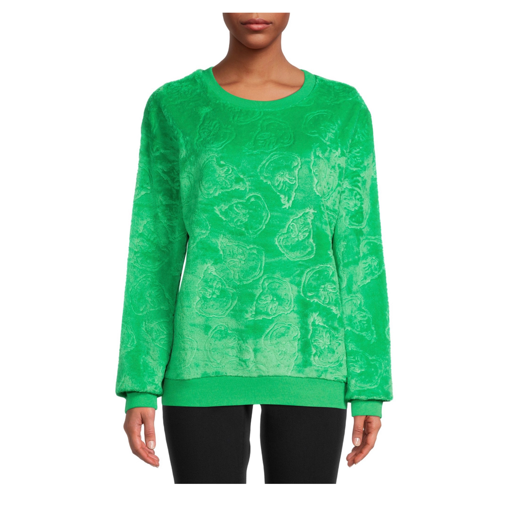 Women’s Grinch fleece monogram sweatshirt

#LTKSeasonal #LTKHoliday