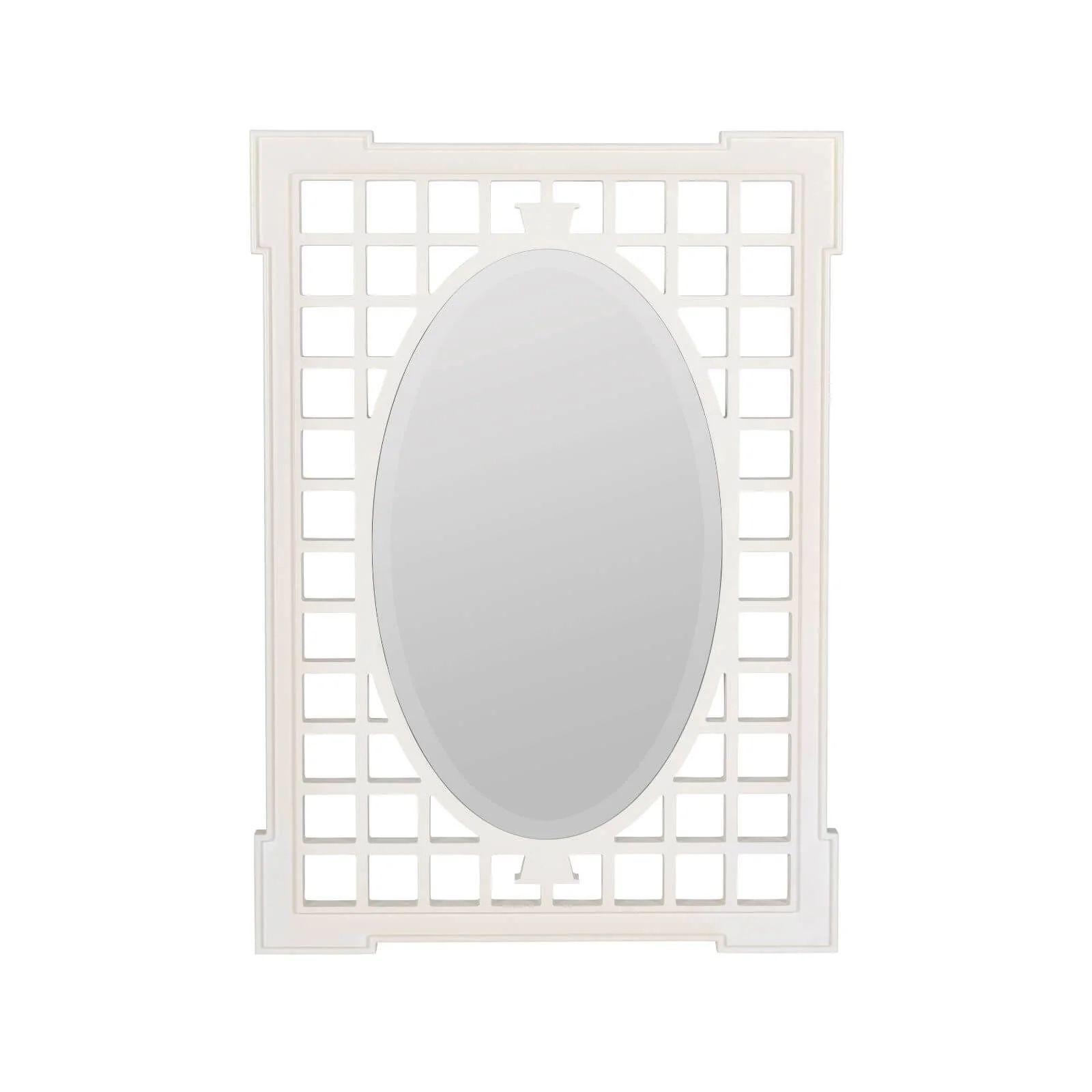 Garden Mirror in White | Brooke and Lou