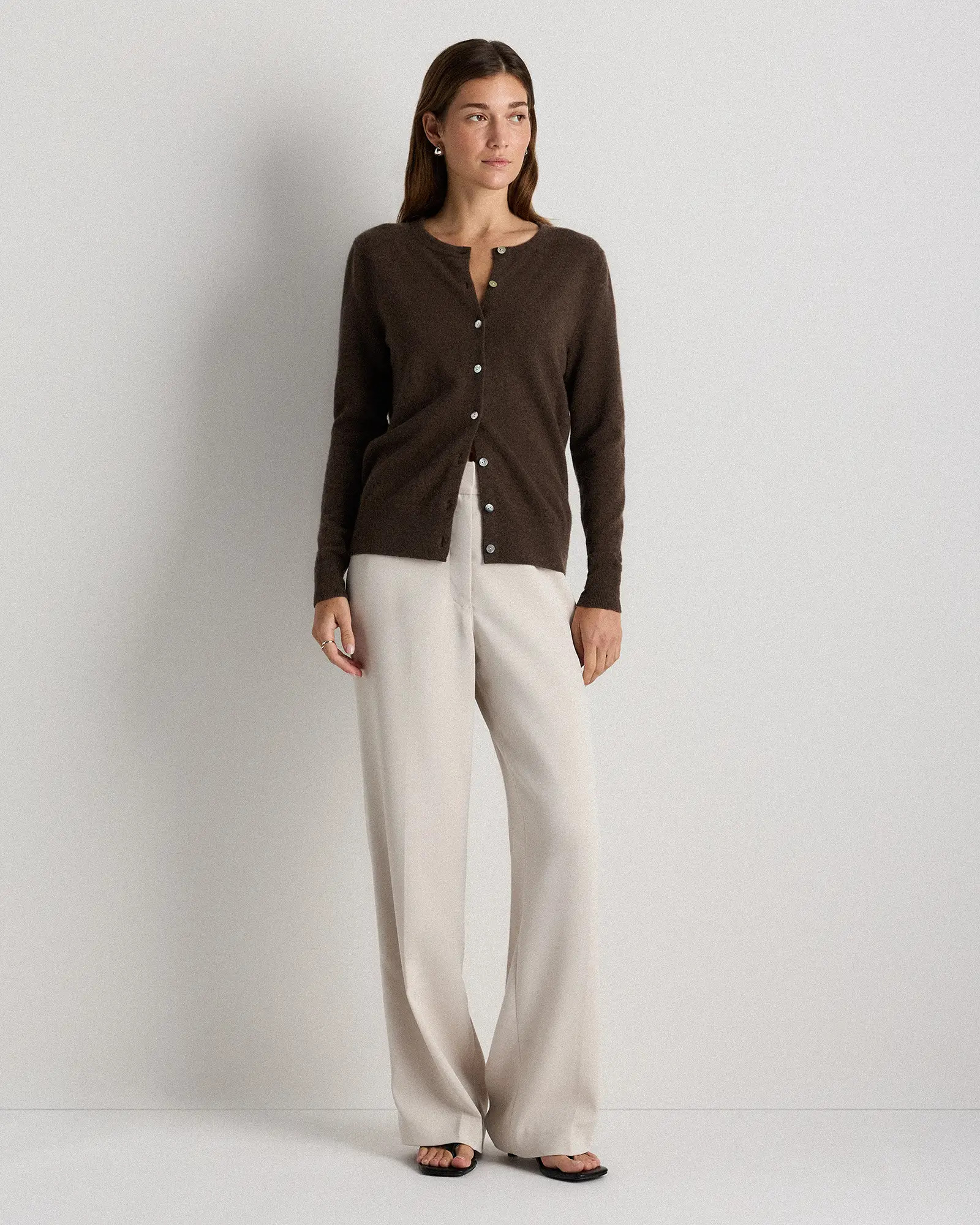 Mongolian Cashmere Cardigan Sweater | Quince