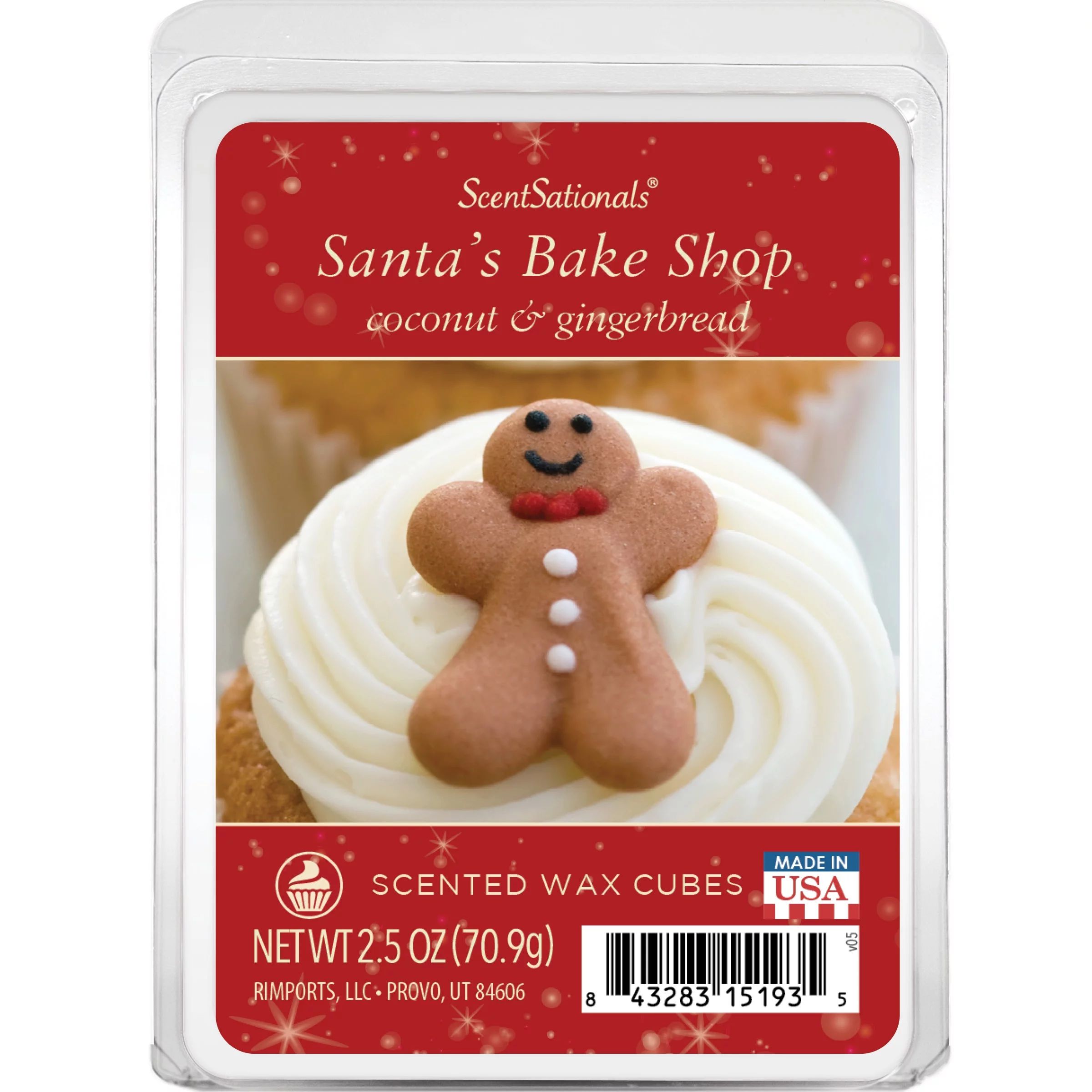 Santa's Bake Shop Scented Wax Melts, ScentSationals, 2.5 oz (1-Pack) | Walmart (US)