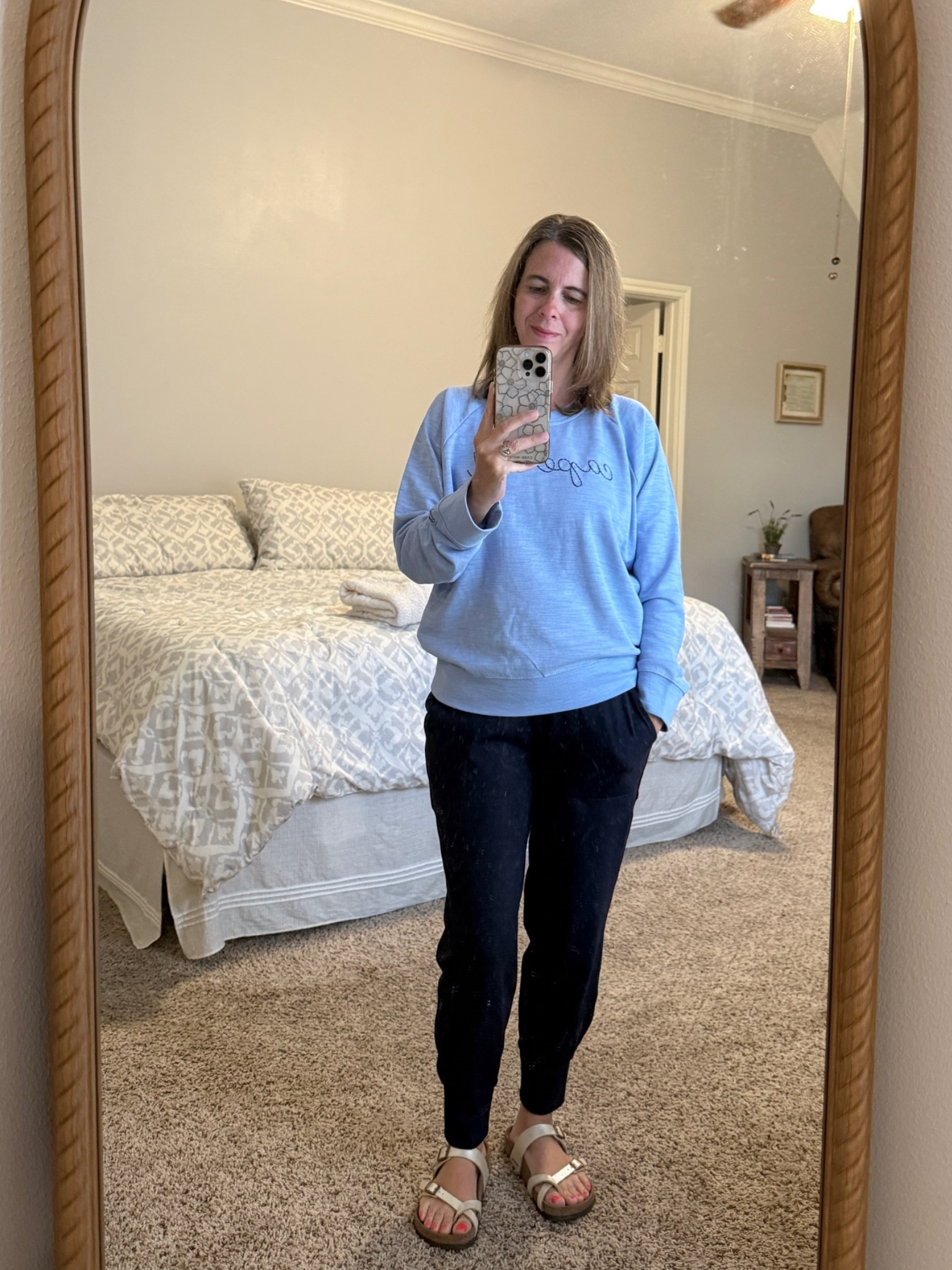 Joggers I wear on repeat! Style with your top of the day, comfort shoes, and you are ready to go!

#LTKgrwm #LTKootd #LTKOver40