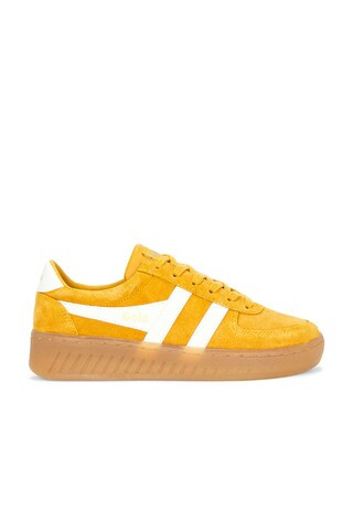 Gola Women's Grandslam Suede Sneakers in Sun & Off White & Gum from Revolve.com | Revolve Clothing (Global)