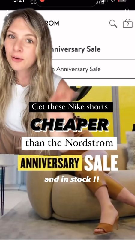 Nike on sale cheaper than Nordstrom anniversary sale picks Nordstrom Nike shirts best comfy shorts 

#LTKstyletip #LTKsalealert #LTKxNSale