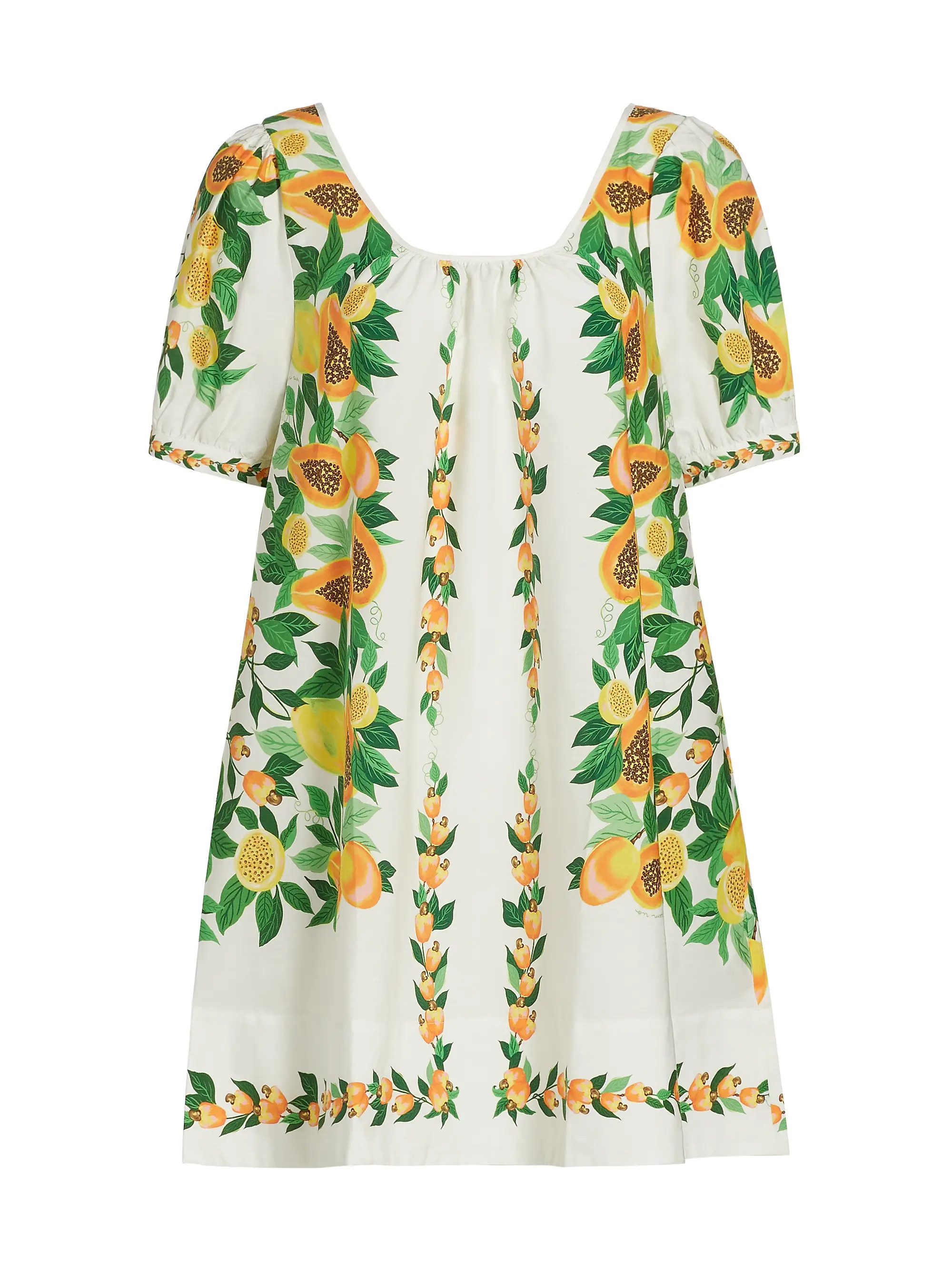 Papaya Salad Scoopneck Minidress | Saks Fifth Avenue