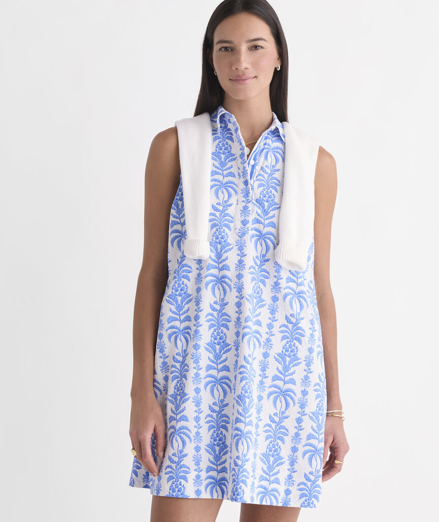 Printed Pippa Harbor Dress | vineyard vines
