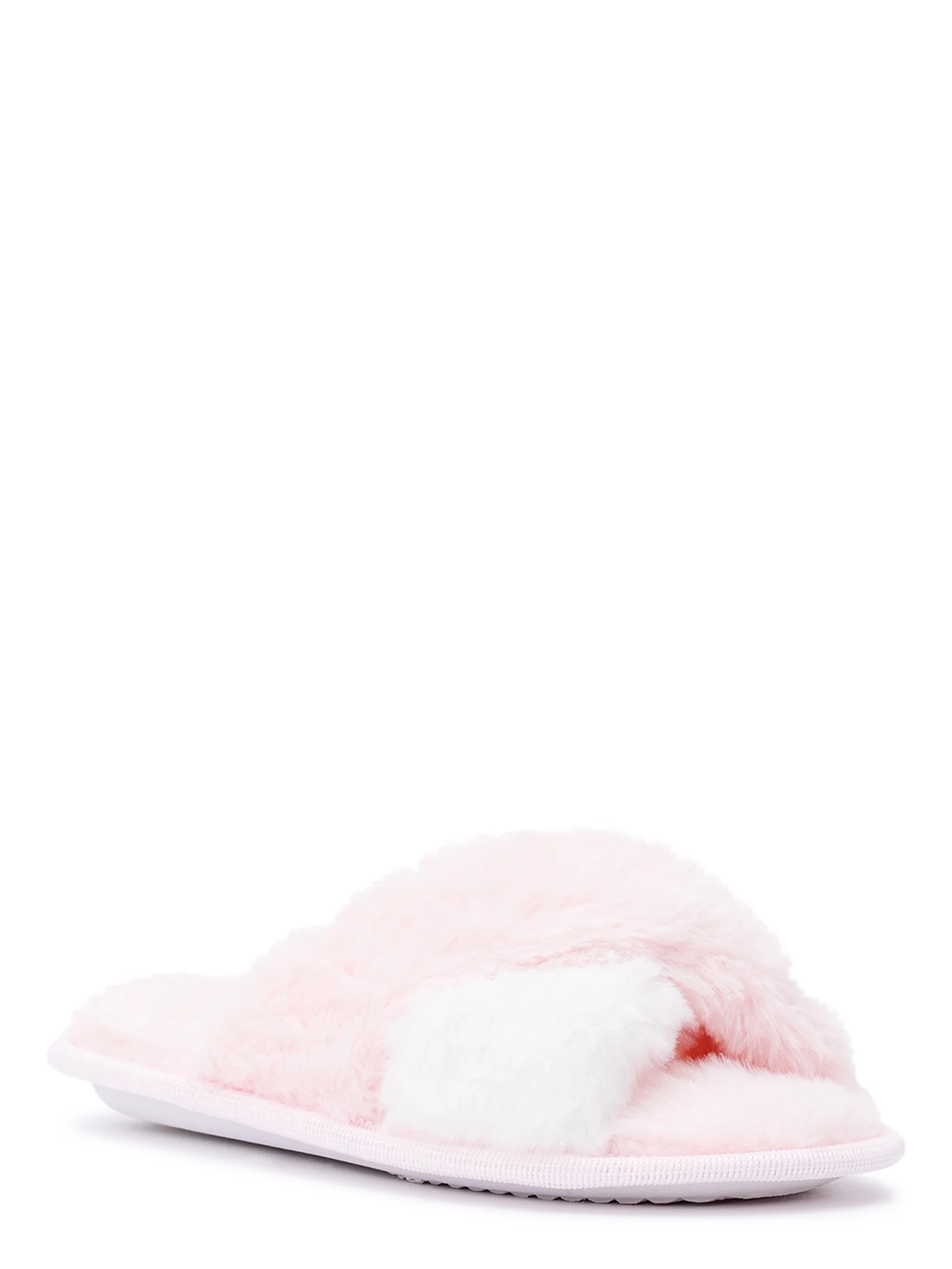 Sky Sole Little & Big Girls Cross Band Slipper Slides, Sizes 11-3 | Walmart (US)