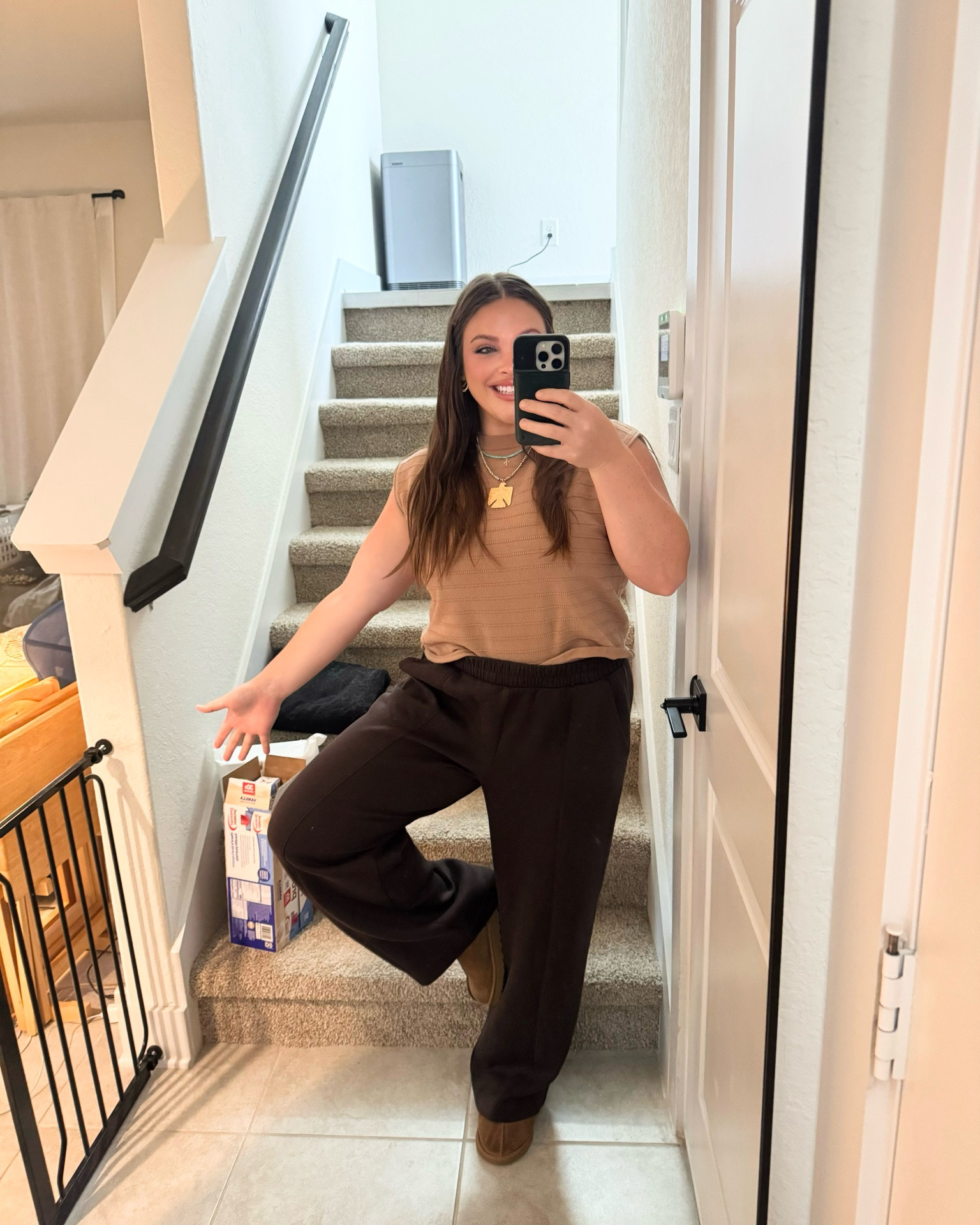 One of my favorite WFH outfits 🤎✨

#LTKootd #LTKMidsize