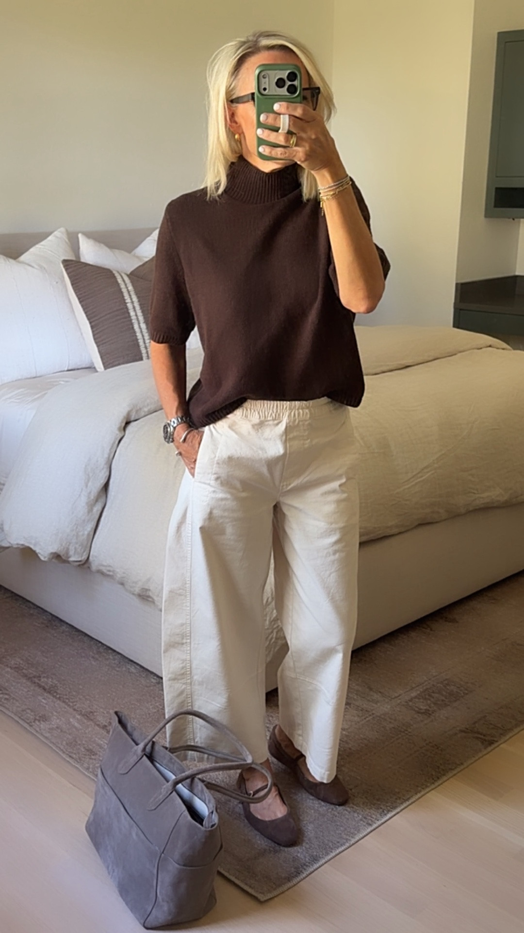 I love it so much I got each in 2 colors. And both can be mixed and matched with so many things 

Pants - tts. Small
Sweater - sized up to medium for looser fit ￼￼

#LTKdayinmylife #LTKgrwm #LTKOver40