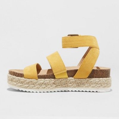 Women's Agnes Quarter Strap Espadrille Sandals - Universal Thread™ | Target