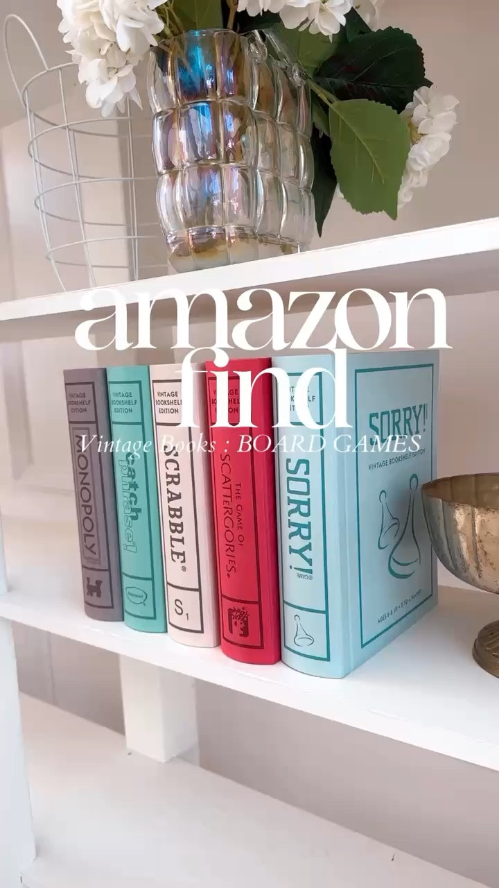 Board games, but cute! Snag these sweet vintage bookshelf board games for your next family game night! ✨

#LTKFindsUnder50 #LTKHome #LTKGiftGuide