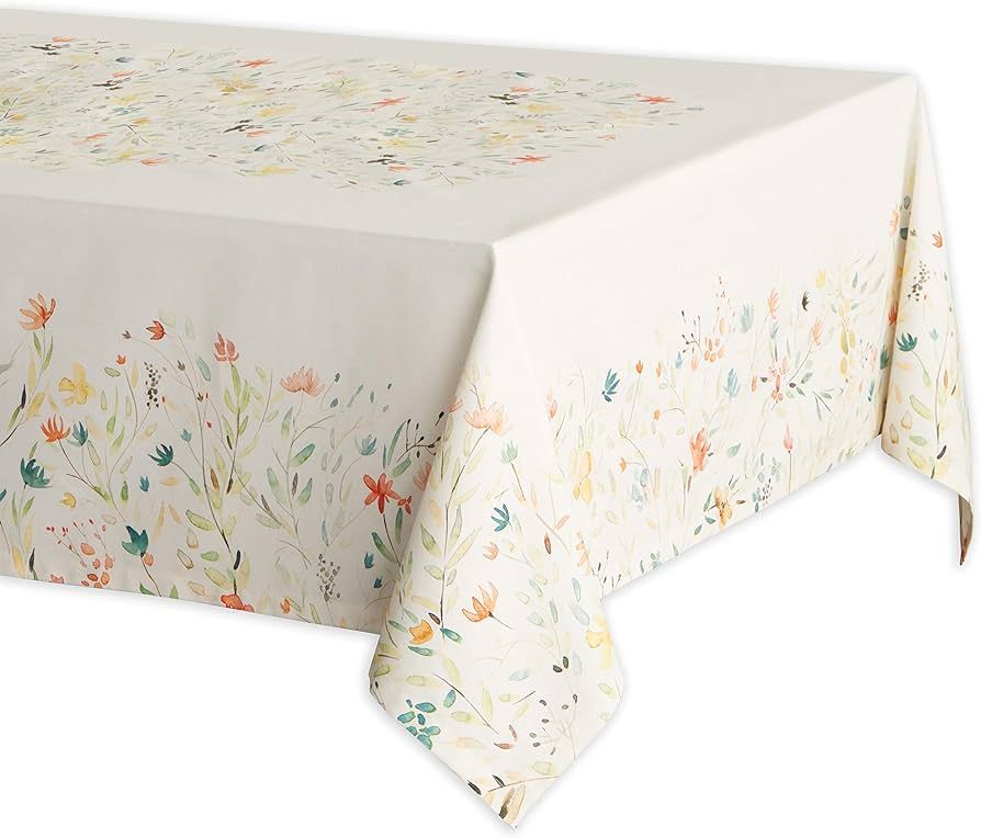 Maison d' Hermine Colmar 100% Cotton Tablecloth Kitchen Dining Table Cloth for Square Tables Farm... | Amazon (US)