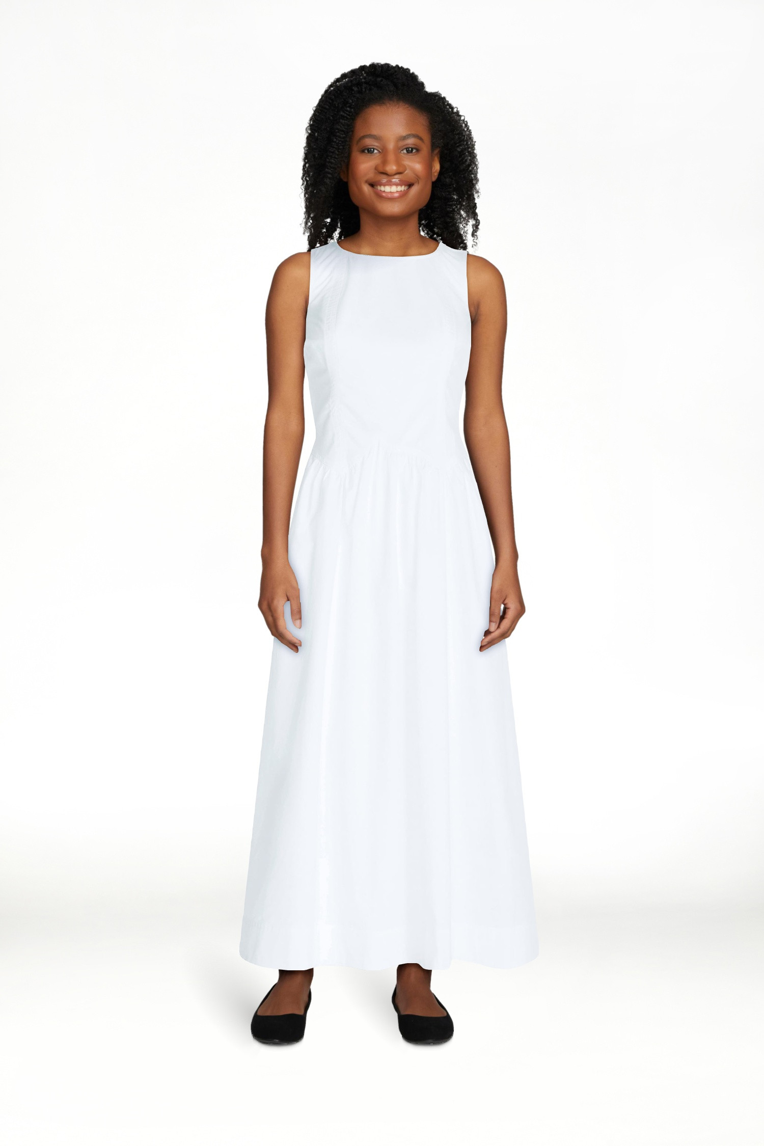 Free Assembly Women’s and Women's Plus Sleeveless Cotton Racer Back Maxi Dress, Sizes XS-4X | Walmart (US)