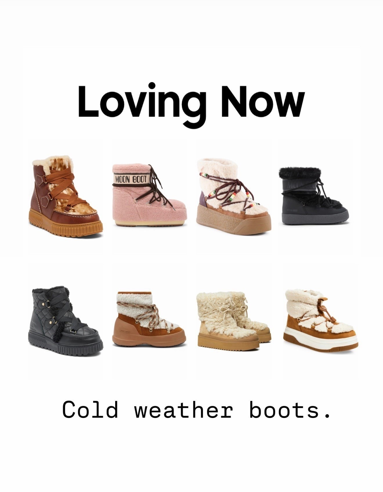 Boots for the cold 