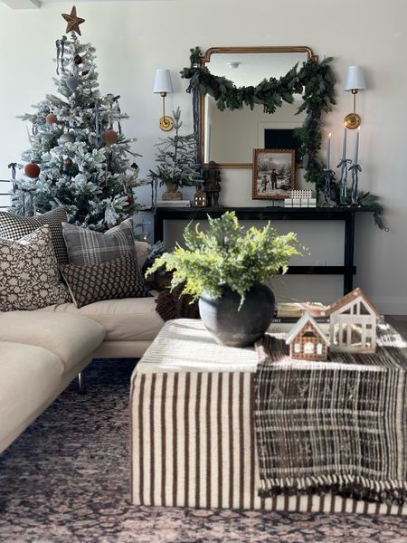 Today I am so excited to share with you the first space I’ve finished decorating for the holidays. When I started planning my decor for this year, I was so inspired by this gorgeous velvet ornament from @mcgeeandco that you see on my tree. 

The colors I’m using are mostly earth toned neutrals that are seen outside this time of year. I’m using more flocked elements, with a tiny bit of grey/blue. I loved everything Mcgee launched this year, and can’t wait to share more! 

My code BONNIE_10 will save you 10% off sitewide, even on this gorgeous holiday collection.

#LTKHoliday #LTKSeasonal #LTKhome