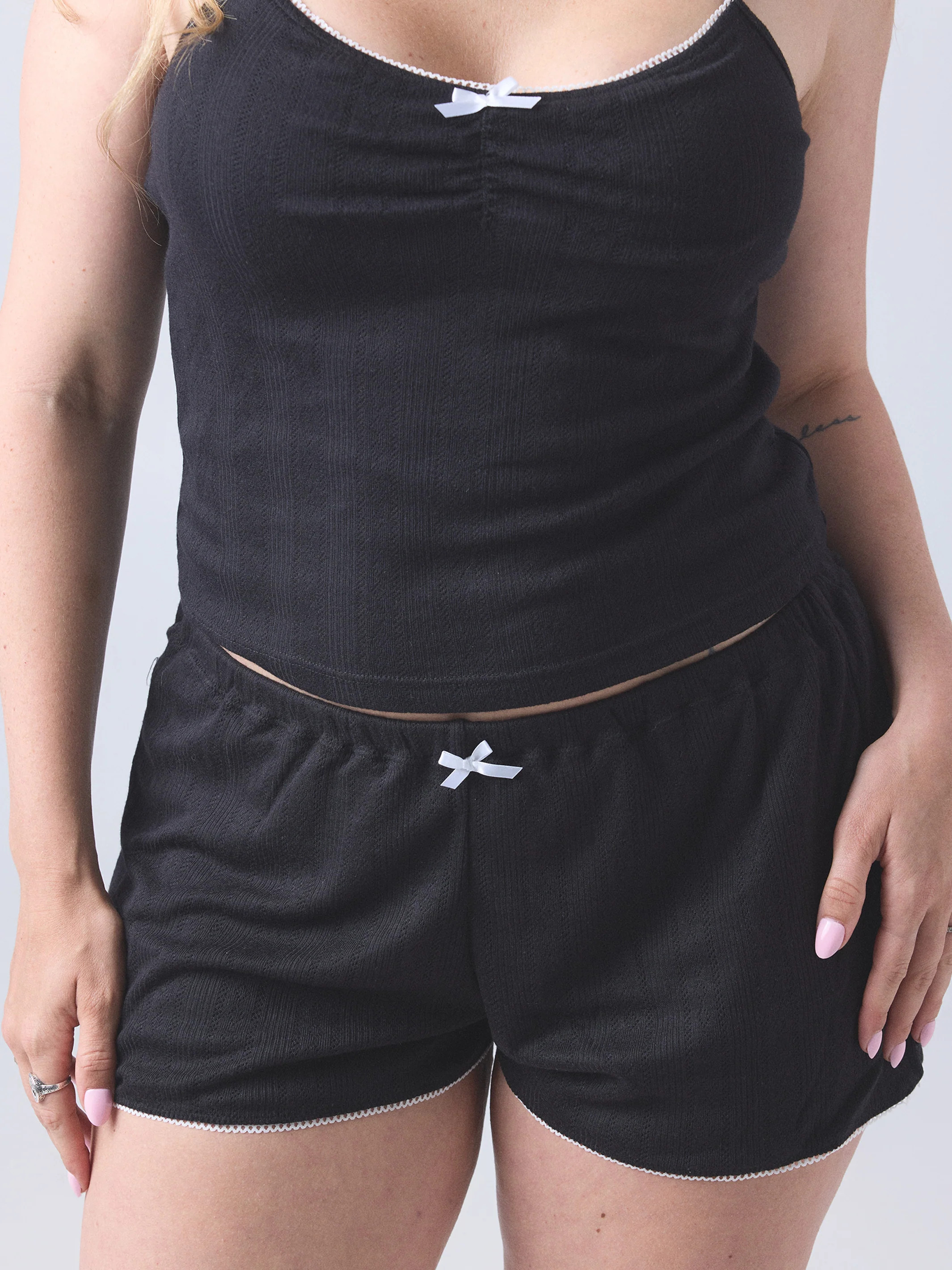 Pointelle PJ Shorts | Klassy