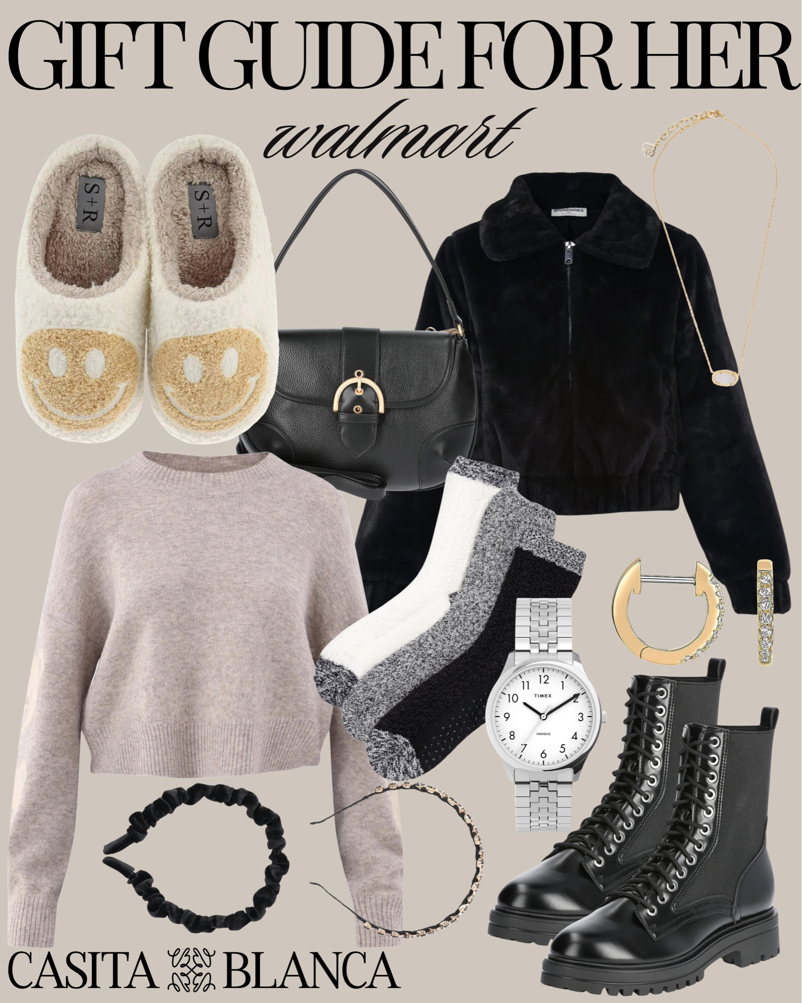 Such great holiday finds from @walmartfashion! 🤍 I love their pre-loved luxury finds and have/wear those black booties all the time! #WalmartPartner #WalmartFashion

#LTKHoliday #LTKGiftGuide #LTKFindsUnder50