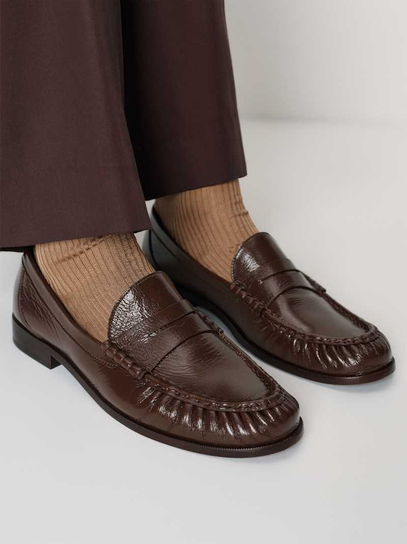 Francine Ruched Loafer | Reformation (Global)