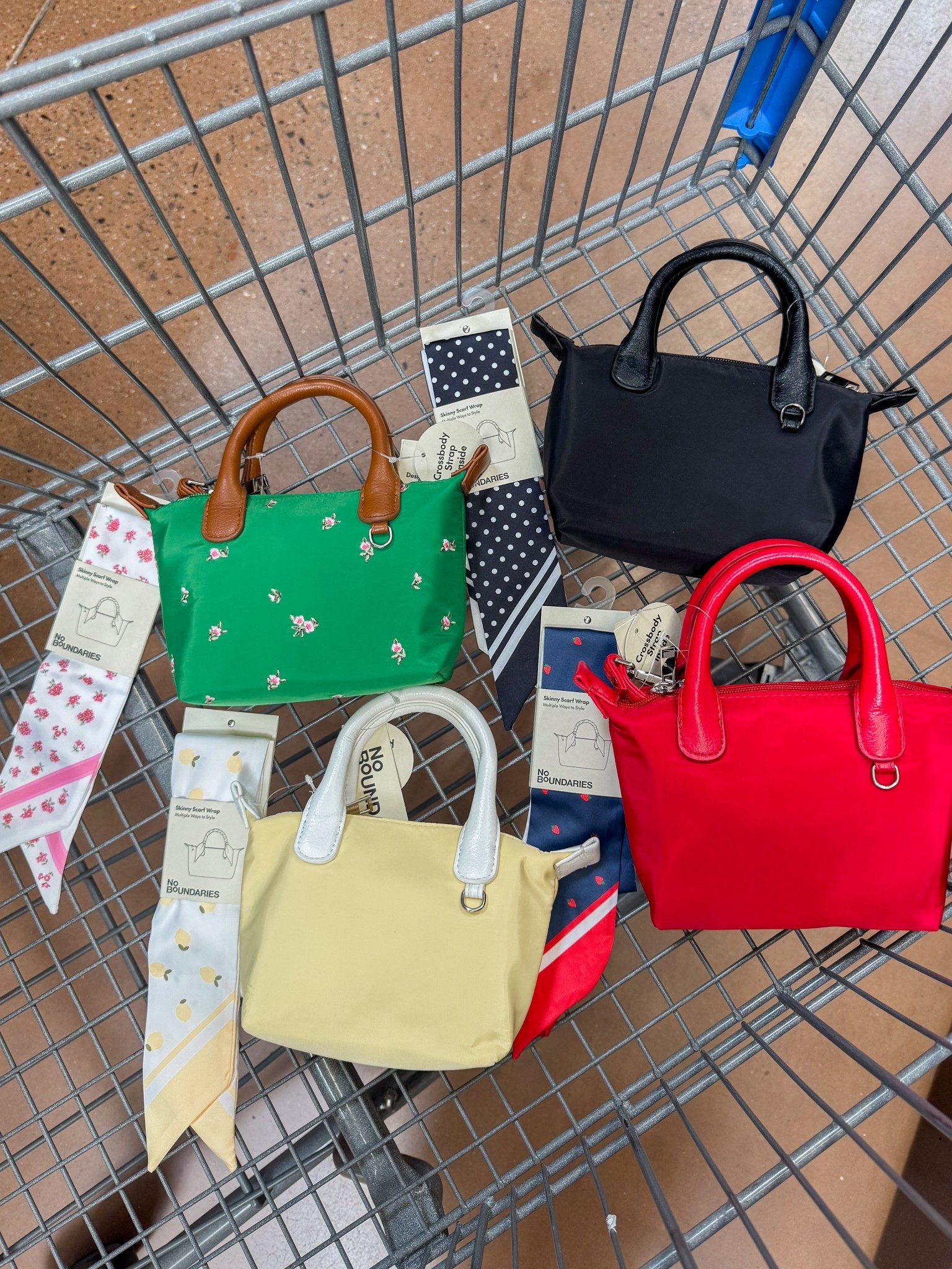 The cutest mini cross body purses either matching twillys! 

#LTKSeasonal