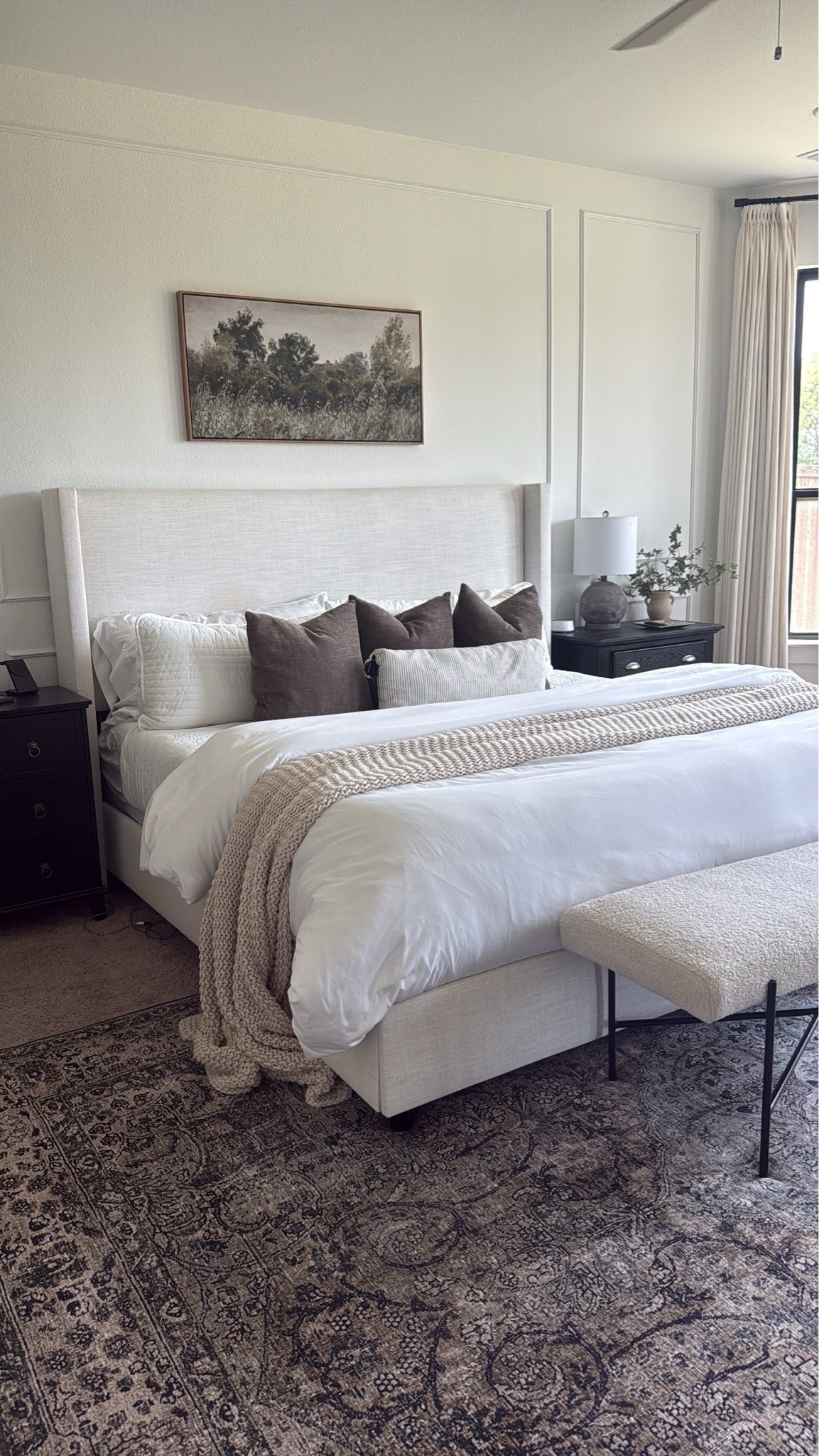 Organic modern neutral bedroom 



@Wayfair
