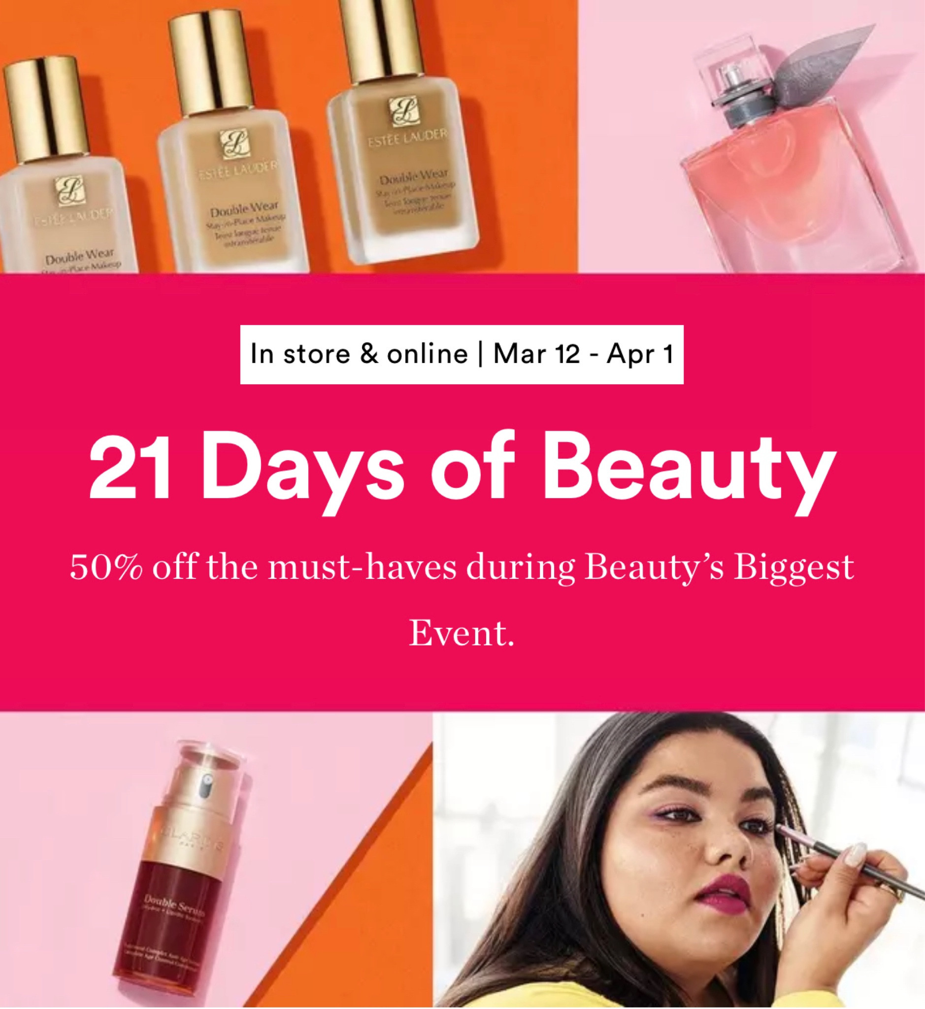 Ulta 21 Days of Beauty for March 25th.  Snag these 50% off deals today only!  Buxom, Benefit, IT Cosmetics just to name a few  

#LTKsalealert #LTKunder50 #LTKbeauty