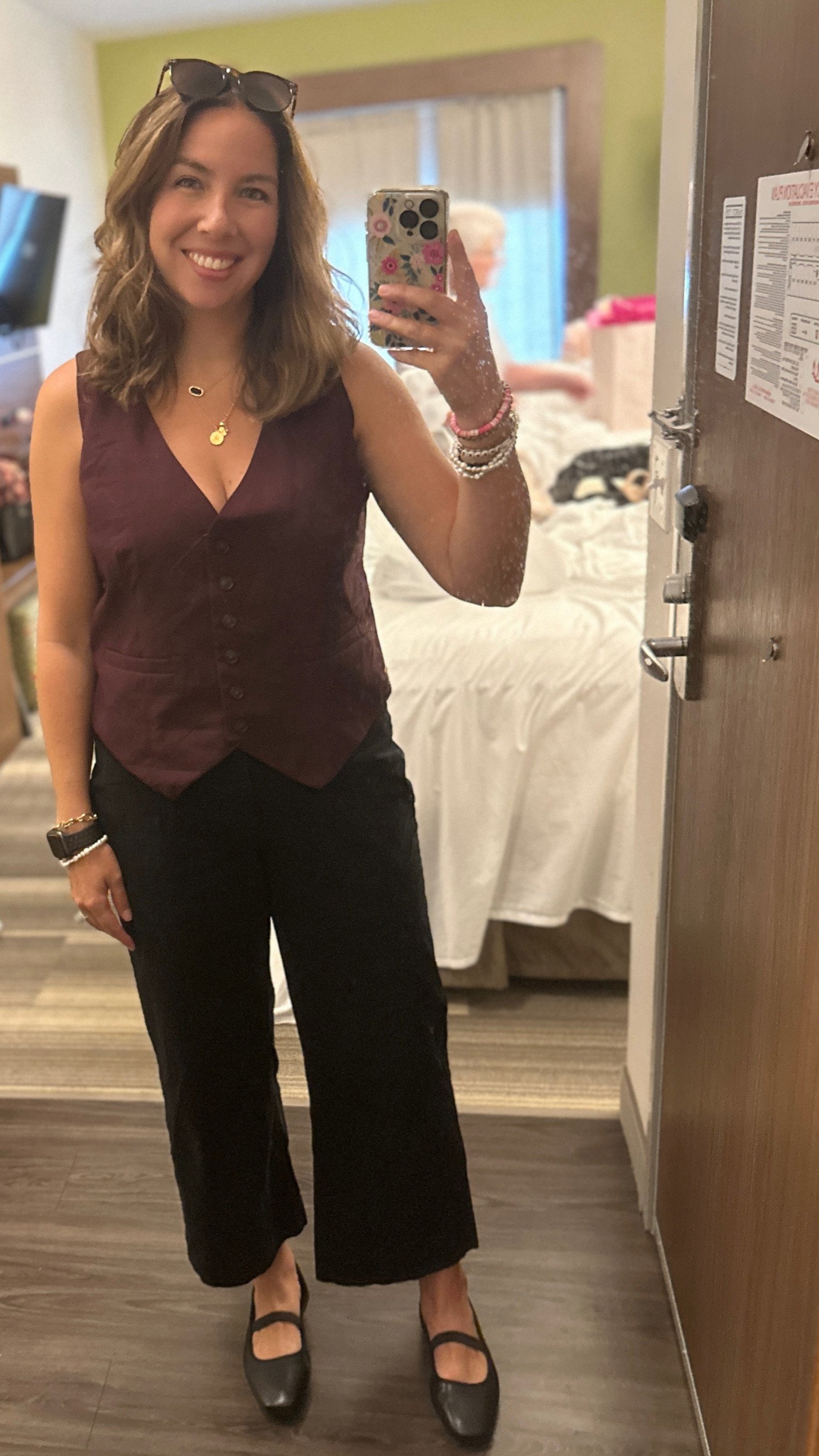 Finally bought into the best trend and I’m loving it!  What do you think? 
#target #vests #midsize #ootd

#LTKMidsize #LTKParties #LTKOver40