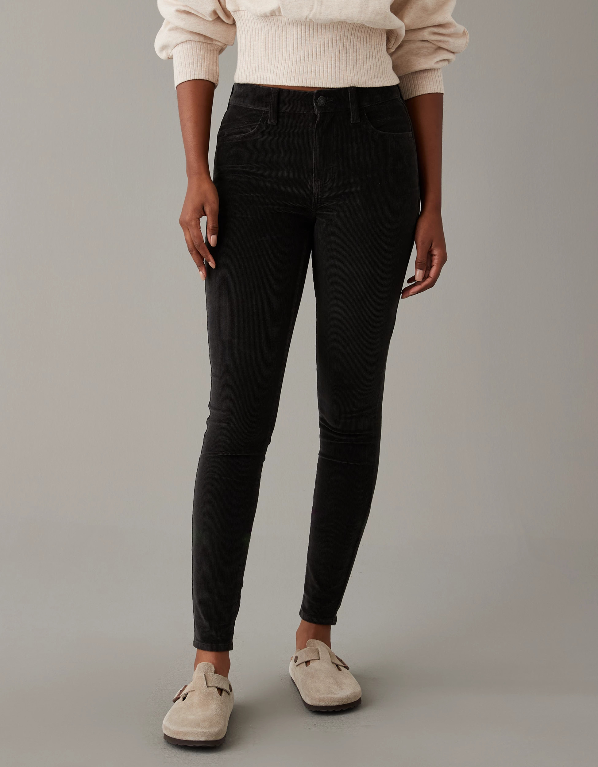 AE Stretch High-Waisted Corduroy Jegging | American Eagle Outfitters (US & CA)