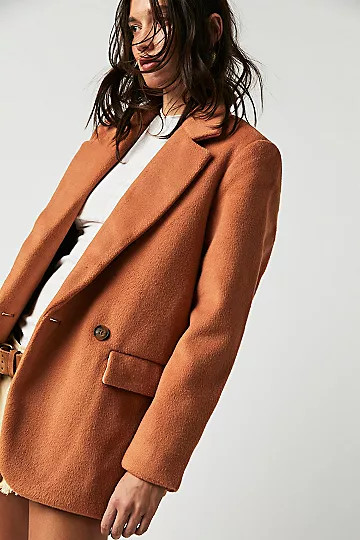 Mari Solid Blazer | Free People (Global - UK&FR Excluded)