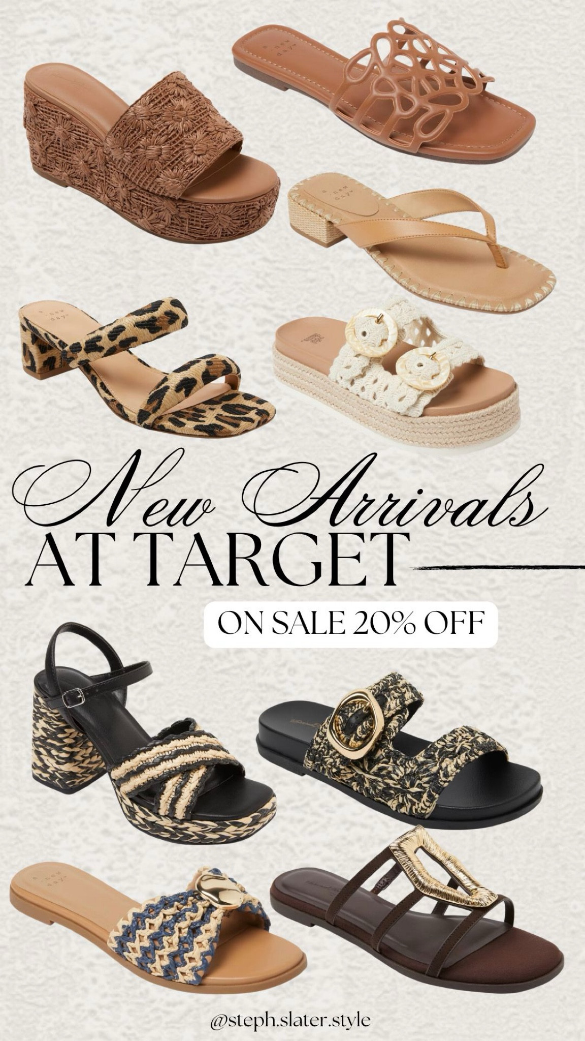 Target sandals are 20% off! 

#LTKSeasonal #LTKSaleAlert #LTKMothersDay