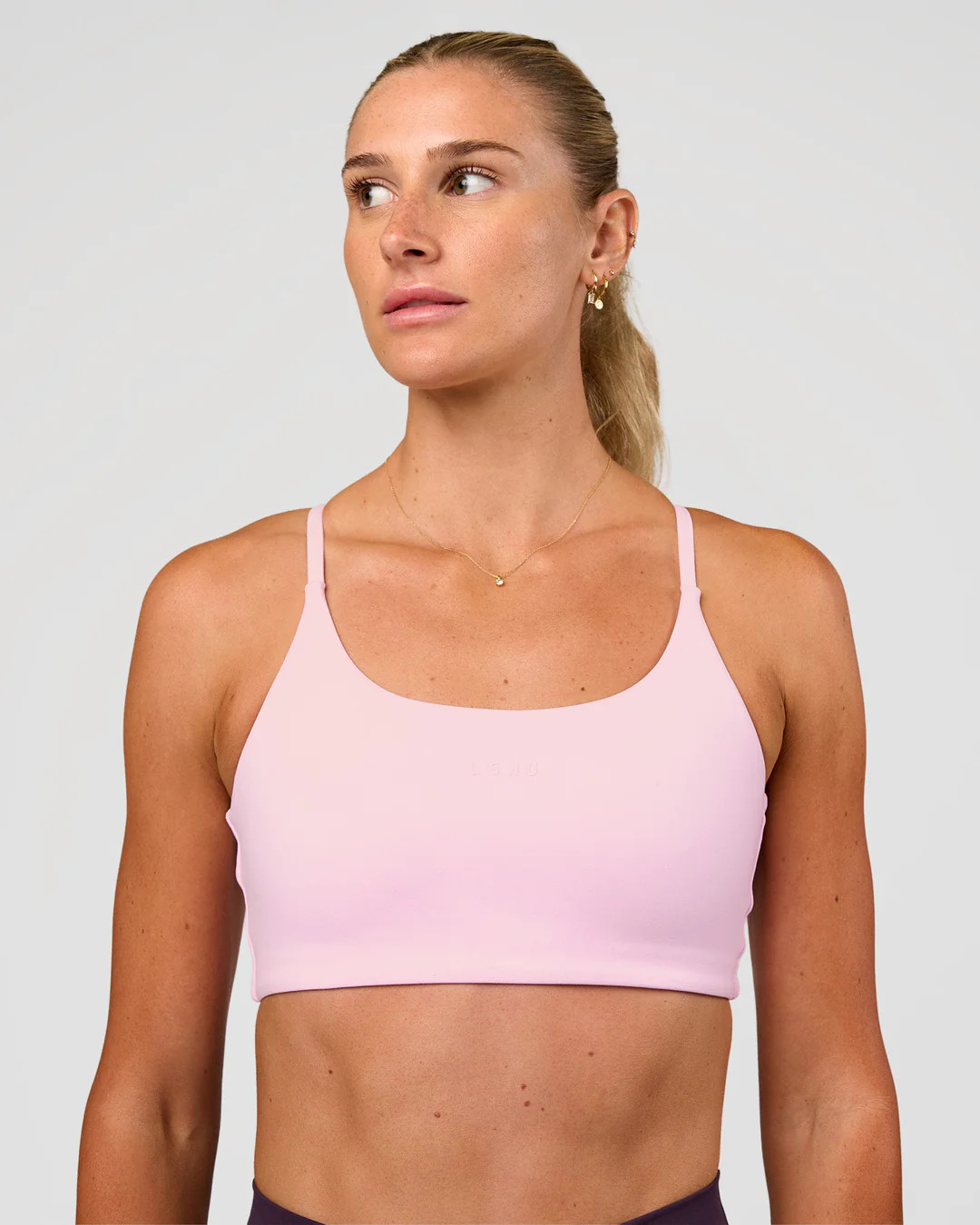 Twist Sports Bra - Marshmallow | LSKD | LSKD