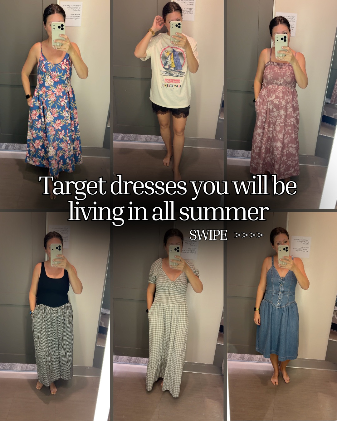Target fashion finds! 🎯 I went to Target and accidentally built the perfect summer dress wardrobe. Every single one is under $35, comfortable enough to wear all day, and there is genuinely something for every style and every occasion. Farmer's markets, concerts, nights out, lazy Sundays. Target really said let's make this easy. The best part? They are all on sale now! Make sure to activate the Target Circle deals to get the sale price! 🎯

#LTKmomlife #LTKootd #LTKOver40