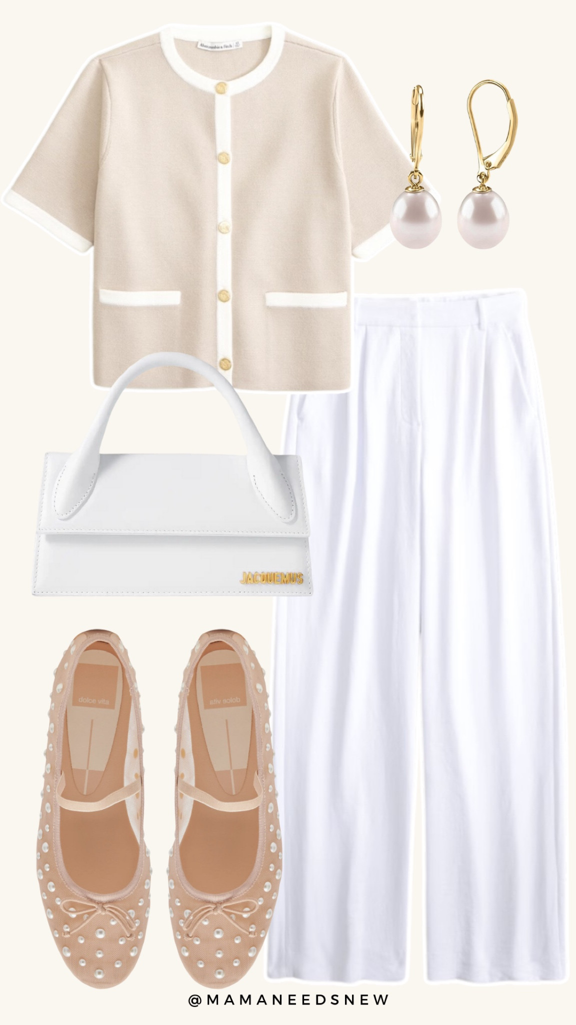 Summer outfit with a short sleeve cardi and white trousers 🤍

#LTKxAF #LTKSaleAlert #LTKFindsUnder100