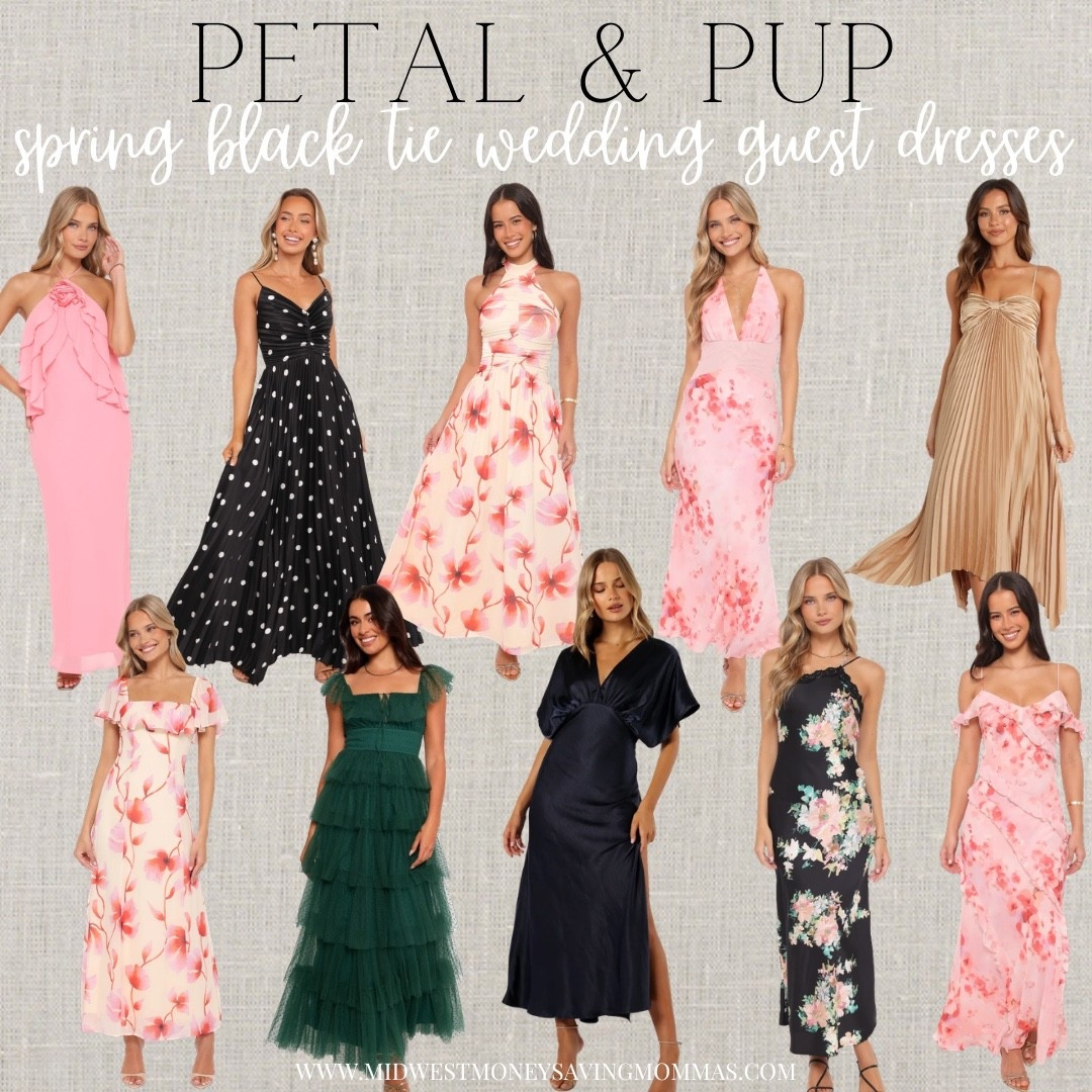 Spring black tie wedding guest dresses 

Petal & Pup  wedding guest outfit  maxi dress floral dress  spring dress  summer wedding guest dress 

#LTKgrwm #LTKmomlife #LTKWedding