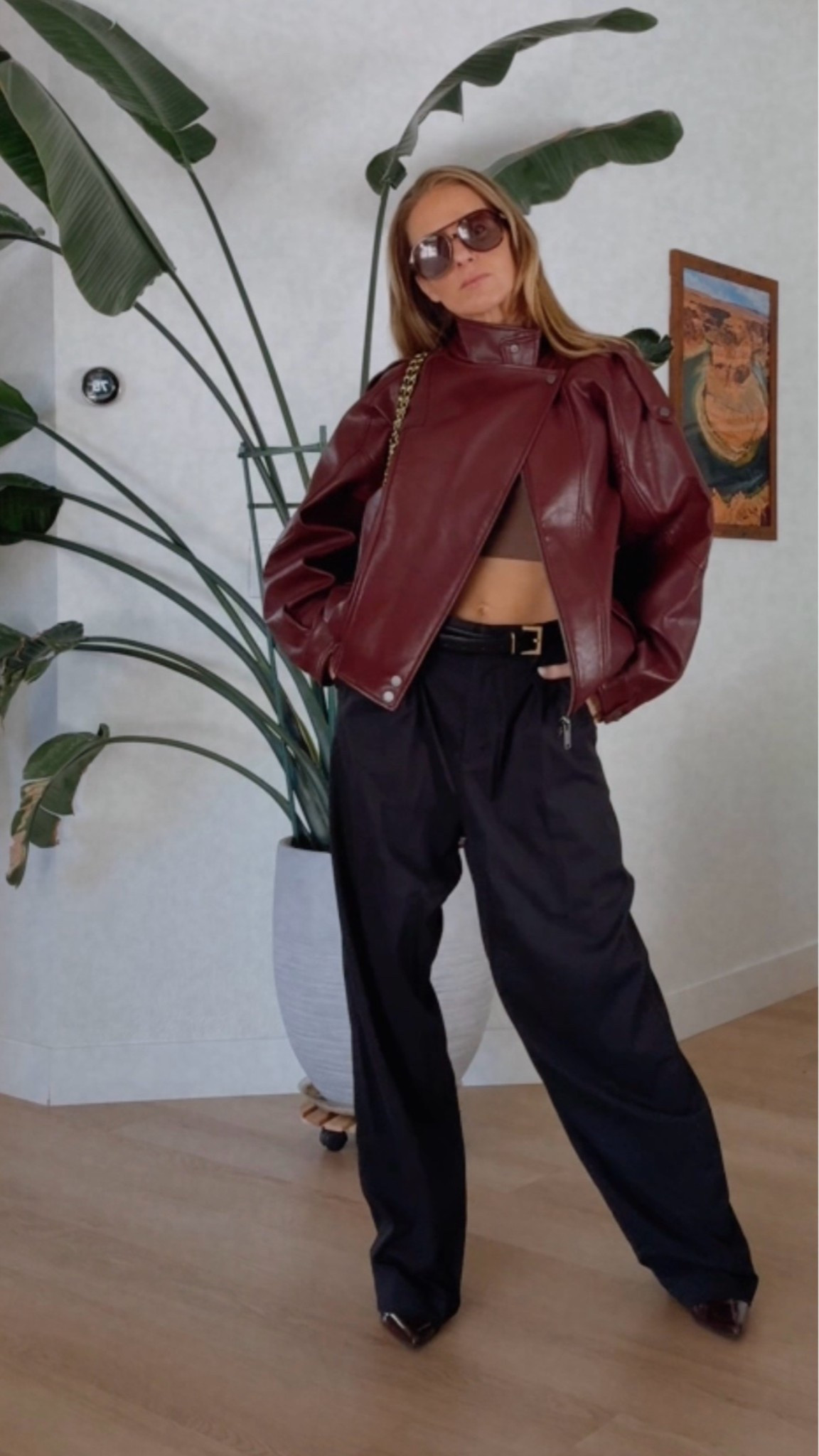 Vegan leather bomber size small

#LTKgrwm #LTKootd #LTKSeasonal