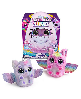 Mystery Hatch Pufficorn Interactive Plush Collection | Macy's