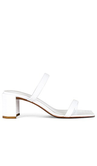 BY FAR Tanya Mule in White. - size 36 (also in 37, 38, 39, 40, 41) | Revolve Clothing (Global)