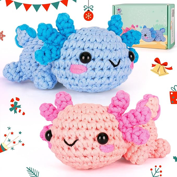 Crochet Kit for Beginner, Crochet Starter Kit w Step-by-Step Video Tutorials, Crochet Kit for Beg... | Amazon (US)