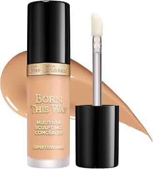Too Faced Born This Way Super Coverage Multi-Use Concealer | Full Coverage, Non-Comedogenic, Oil ... | Amazon (US)