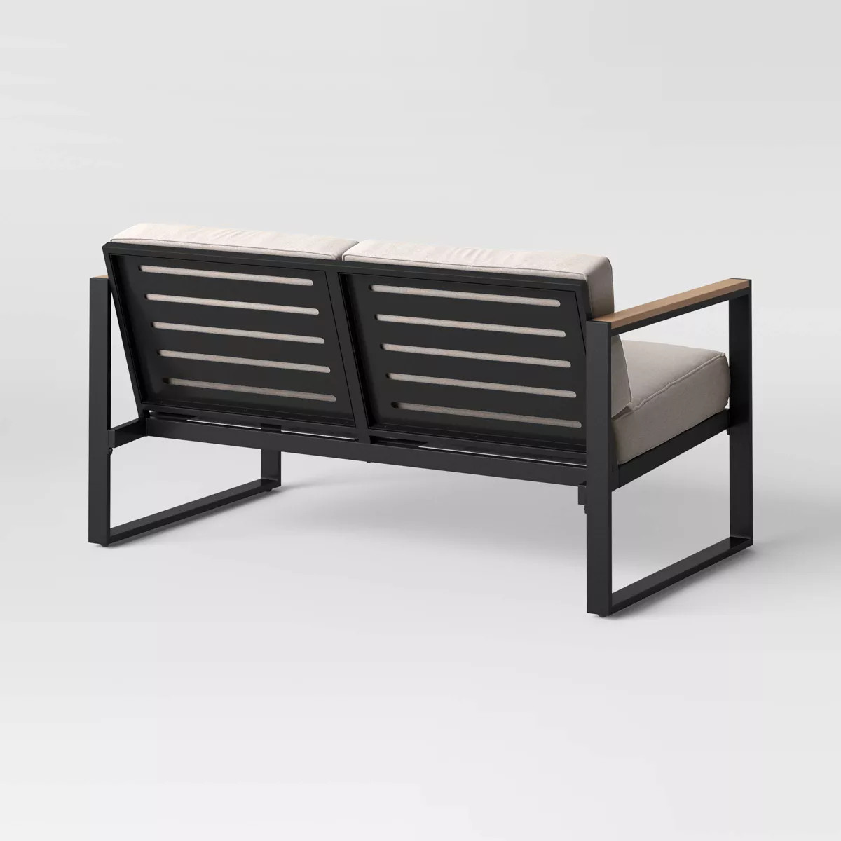 Henning Patio Loveseat Gray - Threshold™ | Target