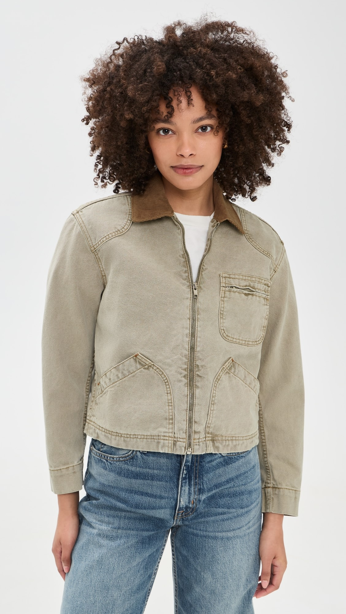 Harley Crop Worker Jacket | Shopbop