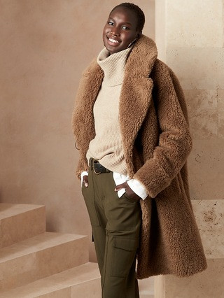 Italian Wool-Cashmere Blend Turtleneck Sweater | Banana Republic (US)