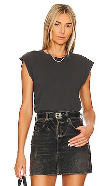 The Great Peak Tee Shirt in Washed Black from Revolve.com | Revolve Clothing (Global)